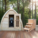 Dundalk LeisureCraft CT Mini POD 4 Person Outdoor Sauna CTC77MW