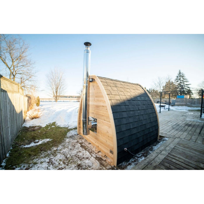 Dundalk LeisureCraft CT Mini POD 4 Person Outdoor Sauna CTC77MW