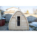 Dundalk LeisureCraft CT Mini POD 4 Person Outdoor Sauna CTC77MW