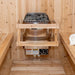 Dundalk LeisureCraft CT Mini POD 4 Person Outdoor Sauna CTC77MW