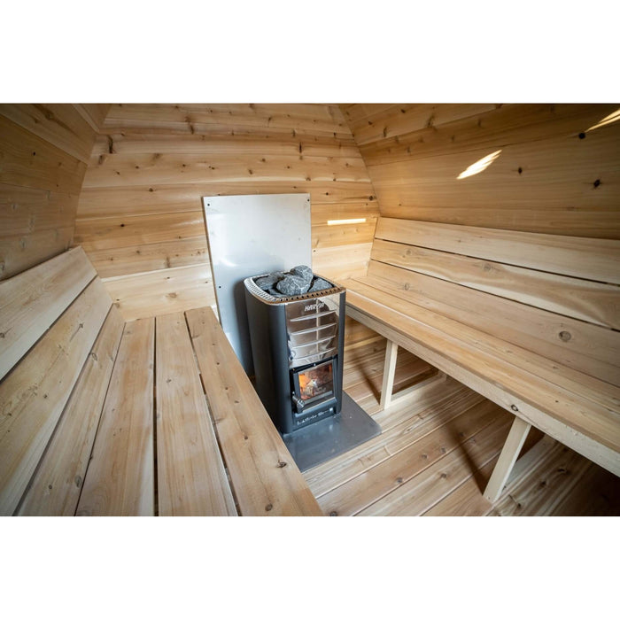 Dundalk LeisureCraft CT Mini POD 4 Person Outdoor Sauna CTC77MW