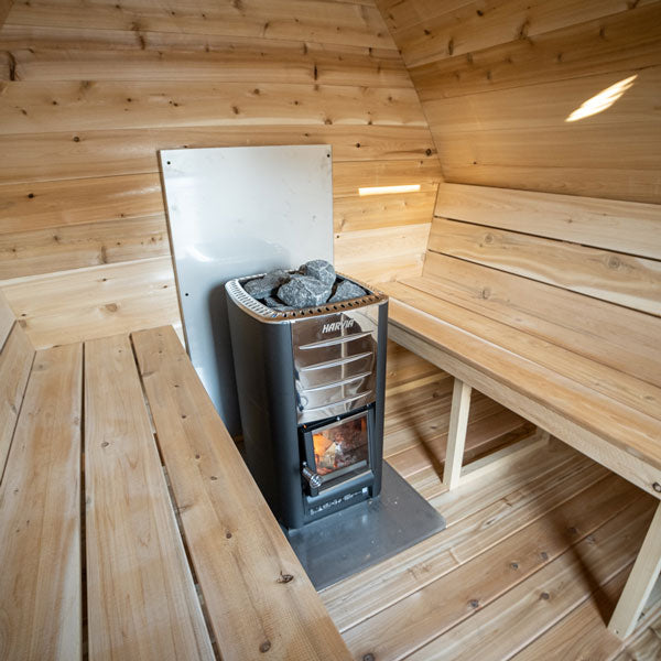 Dundalk LeisureCraft CT Mini POD 4 Person Outdoor Sauna CTC77MW
