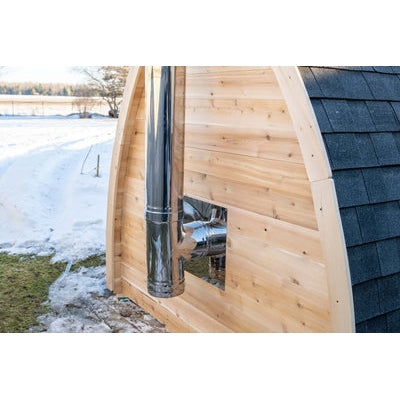 Dundalk LeisureCraft CT Mini POD 4 Person Outdoor Sauna CTC77MW