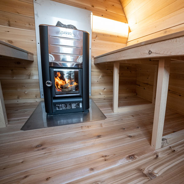 Dundalk LeisureCraft CT Mini POD 4 Person Outdoor Sauna CTC77MW