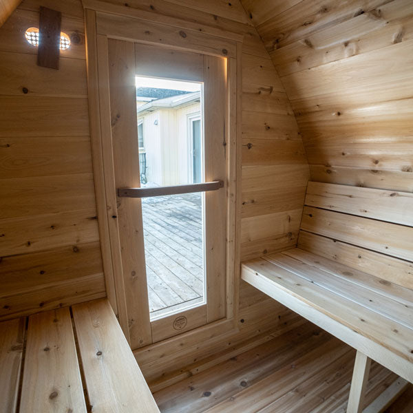 Dundalk LeisureCraft CT Mini POD 4 Person Outdoor Sauna CTC77MW