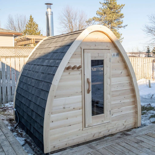 Dundalk LeisureCraft CT Mini POD 4 Person Outdoor Sauna CTC77MW
