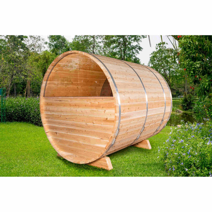 Dundalk LeisureCraft CT Tranquility 6 Person Barrel Sauna CTC2345