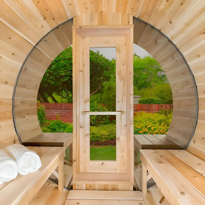 Dundalk LeisureCraft CT Tranquility 6 Person Barrel Sauna CTC2345
