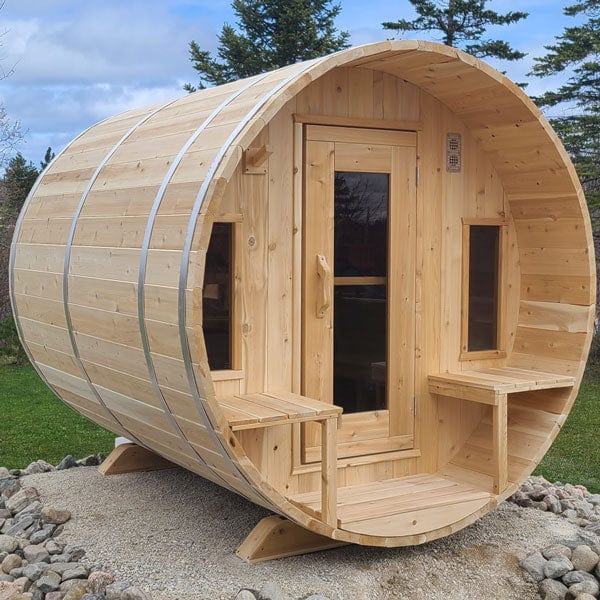 Dundalk LeisureCraft CT Tranquility 6 Person Barrel Sauna CTC2345