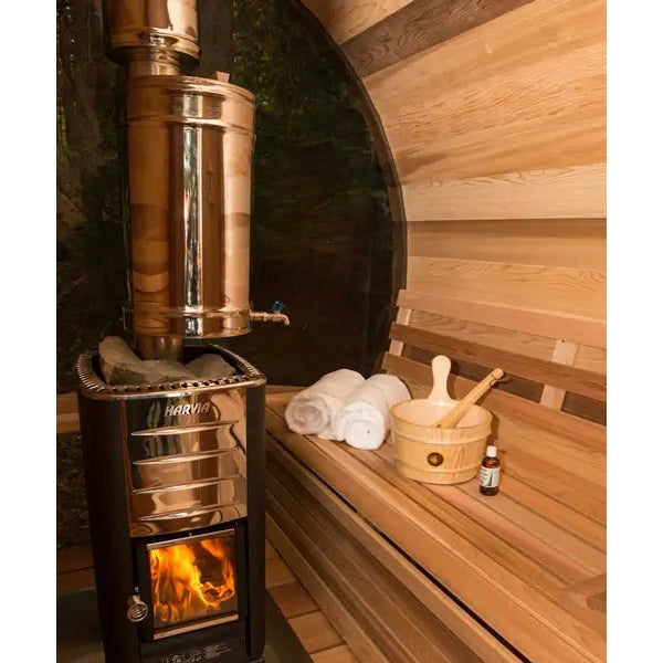 Dundalk LeisureCraft CT Tranquility 6 Person Barrel Sauna CTC2345