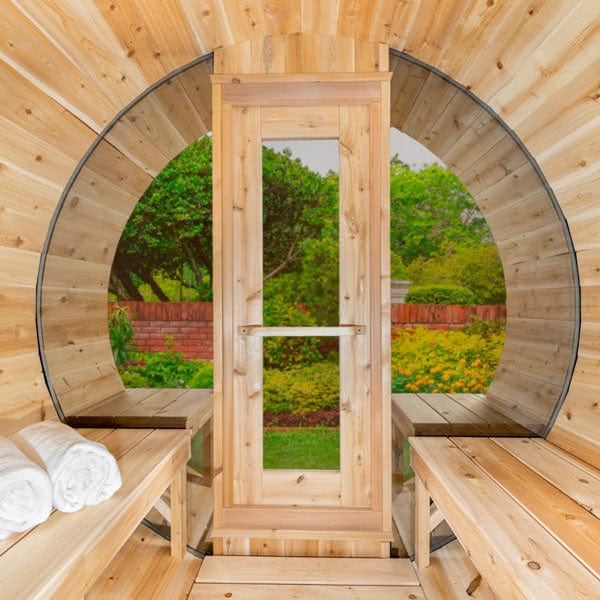 Dundalk LeisureCraft Tranquility MP 6 Person Barrel Sauna