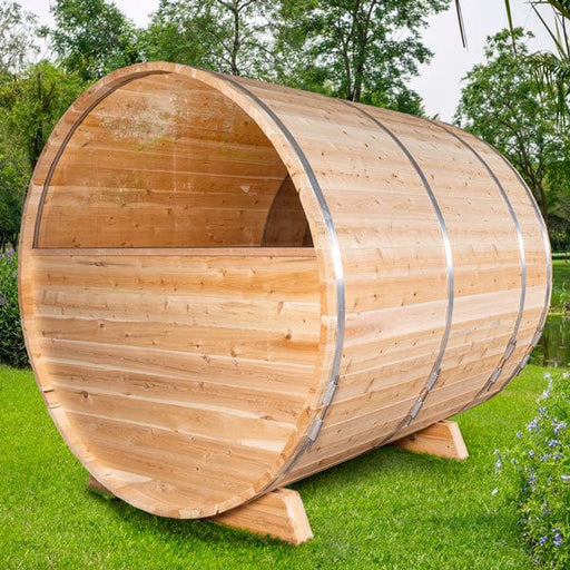Dundalk LeisureCraft Tranquility MP 6 Person Barrel Sauna