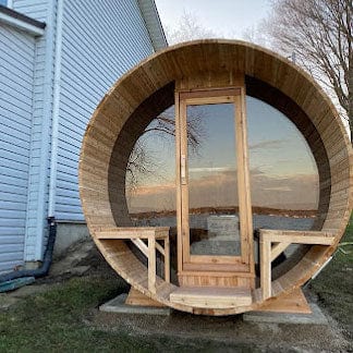 Dundalk LeisureCraft Tranquility MP 6 Person Barrel Sauna
