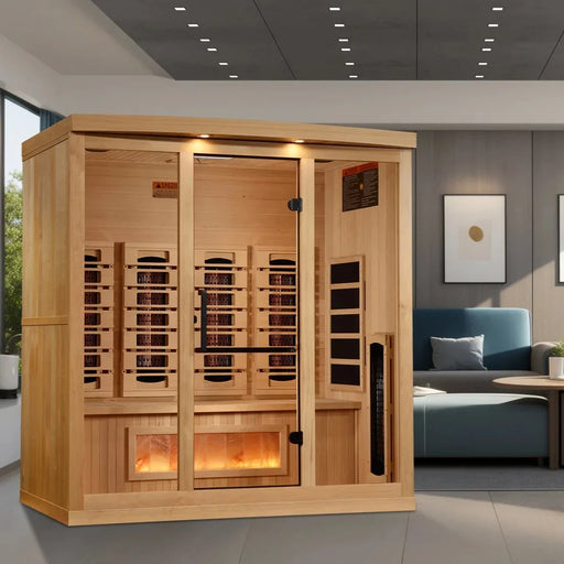 Golden Designs 2025 "Reserve Edition" 4 Person Full Spectrum with Himalayan Salt Bar (GDI-8040-03)