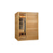 Golden Designs 2025 Soria 3 Person Hybrid Sauna (Indoor) Full Spectrum and Harvia Traditional Stove (GDI-8330-01)