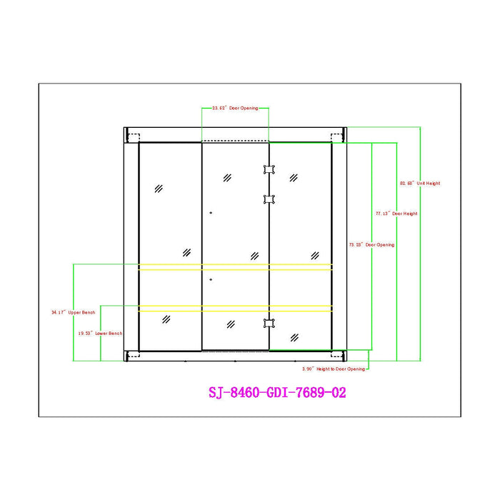 Golden Designs 2025 Updated Osla 6 Person Traditional Sauna (GDI-7689-02)