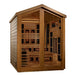 Golden Designs Kaskinen 6 Person Barn Hybrid Full Spectrum IR Outdoor Sauna (GDI-8526-01)
