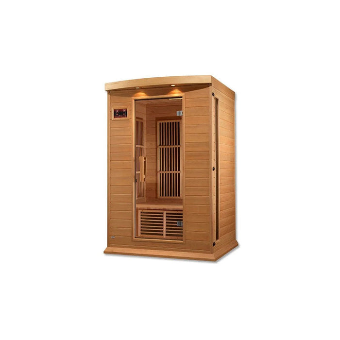 Golden Designs Maxxus 2 Person Low EMF FAR IR Sauna (MX-K206-01)