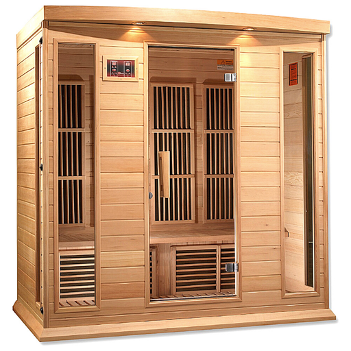 Golden Designs Maxxus 4 Person Low EMF FAR IR Sauna (MX-K406-01)