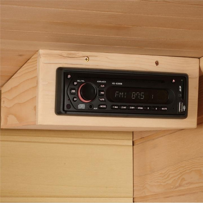 Golden Designs Maxxus 4 Person Low EMF FAR IR Sauna (MX-K406-01)