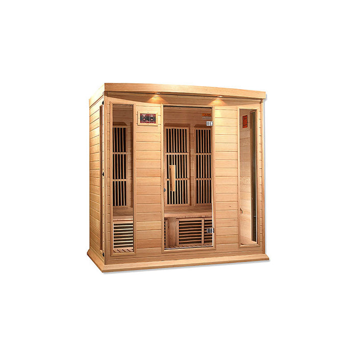 Golden Designs Maxxus 4 Person Low EMF FAR IR Sauna (MX-K406-01)