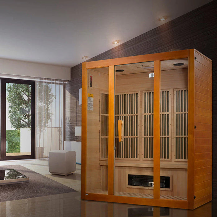 MX-J306 / MX-K306 — 3-Person FAR Infrared Sauna