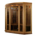 Golden Designs Maxxus Avignon 3 Person Corner Near Zero EMF FAR IR Sauna (MX-K356-01-ZF CED)