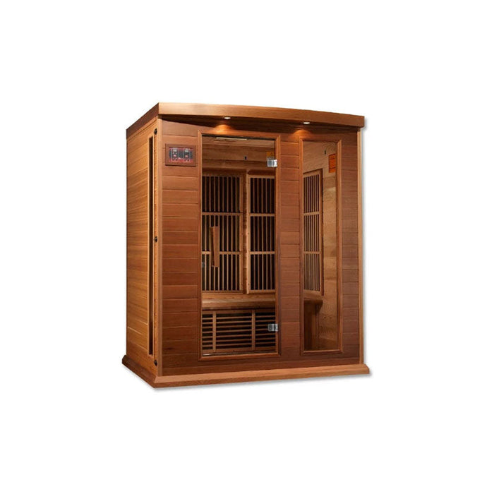 Golden Designs Maxxus Montilemar 3 Person Near Zero EMF FAR IR Sauna (MX-K306-01-ZF CED)