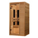 Golden Designs Maxxus S-Line 1 Person Low EMF FAR IR Sauna (MX-S106-01)