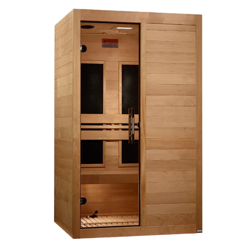 Golden Designs Maxxus "S-Line" 2 Person Low EMF FAR IR Sauna (MX-S206-01)