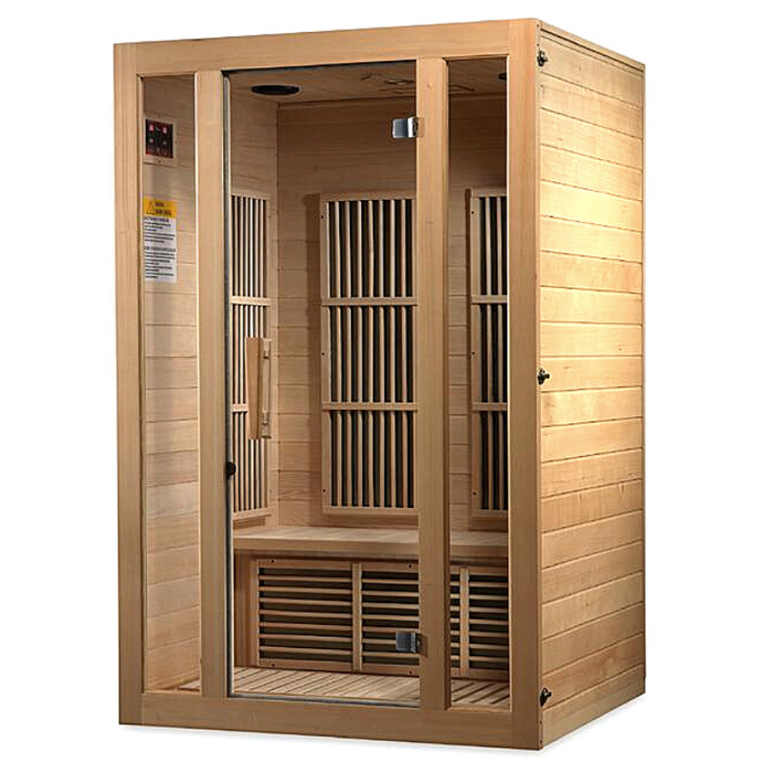 Golden Designs Maxxus "Seattle" 2 Person Low EMF FAR IR Sauna (MX-J206-01)