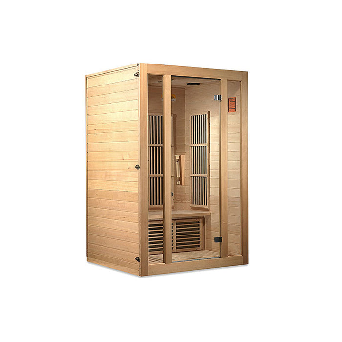 Golden Designs Maxxus "Seattle" 2 Person Low EMF FAR IR Sauna (MX-J206-01)