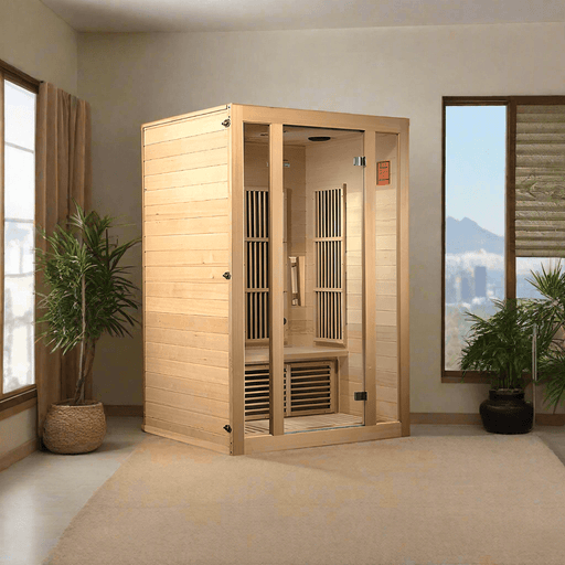 Golden Designs Maxxus "Seattle" 2 Person Low EMF FAR IR Sauna (MX-J206-01)
