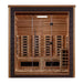 Golden Designs Visby 3 Person Outdoor-Indoor PureTech™ Hybrid Full Spectrum Sauna (GDI-8223-01)