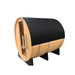 Golden Designs Zurich 4 Person Barrel with Bronze Privacy View Traditional Sauna (GDI-B024-01)