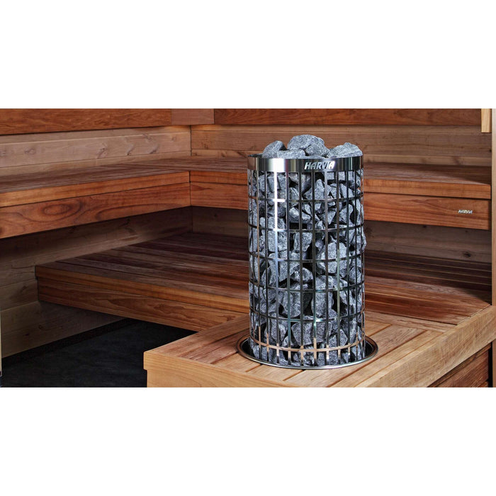 Harvia Cilindro Half Steel Electric Sauna Heater
