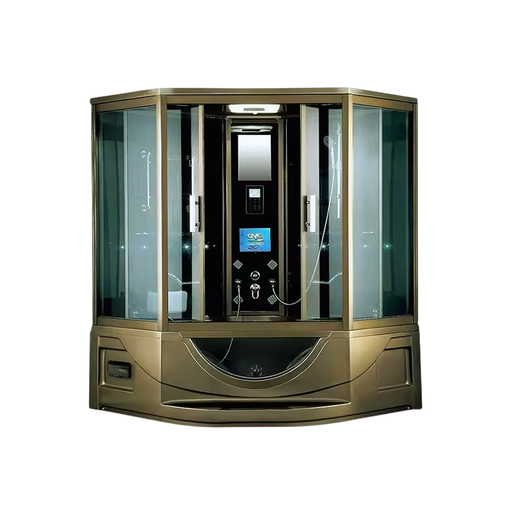 High-Performance 10.5kW Steam Shower with Digital Touch Control and Aromatherapy Head
