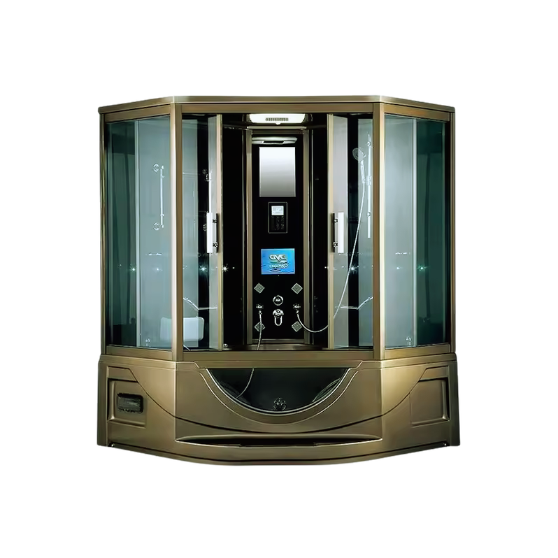 High-Performance 10.5kW Steam Shower with Digital Touch Control and Ar ...