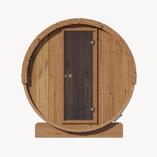 SaunaLife 2-4-Person E6 ERGO Series Barrel Sauna
