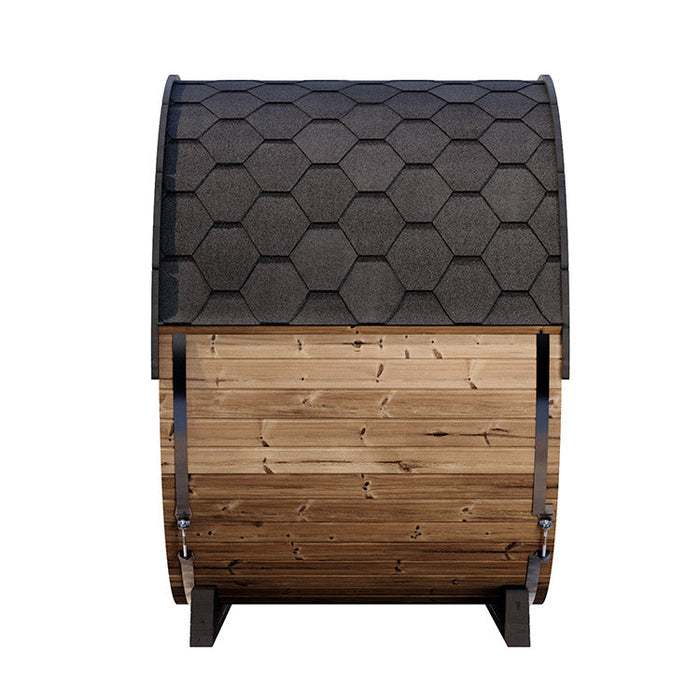 SaunaLife 2-4 Person EE6G ERGO Elegance Series Barrel Sauna