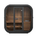 SaunaLife 3-Person CL4G Cube-Series Outdoor Home Sauna