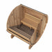 SaunaLife 4-Person E7 ERGO Series Barrel Sauna