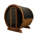 SaunaLife 4-Person E7G ERGO Series Barrel Sauna