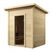 SaunaLife 4-Person G2 Outdoor Traditional Cabin Sauna