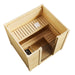 SaunaLife 4-Person G2 Outdoor Traditional Cabin Sauna