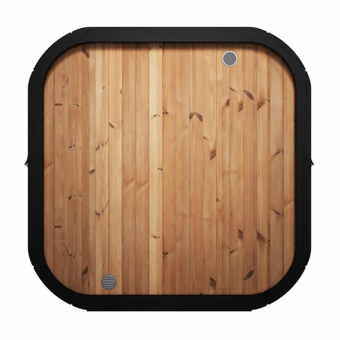 SaunaLife 6-Person CL7G Cube-Series Outdoor Home Sauna