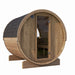 SaunaLife 6-Person E8W ERGO Series Barrel Sauna
