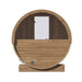 SaunaLife 6-Person E8W ERGO Series Barrel Sauna
