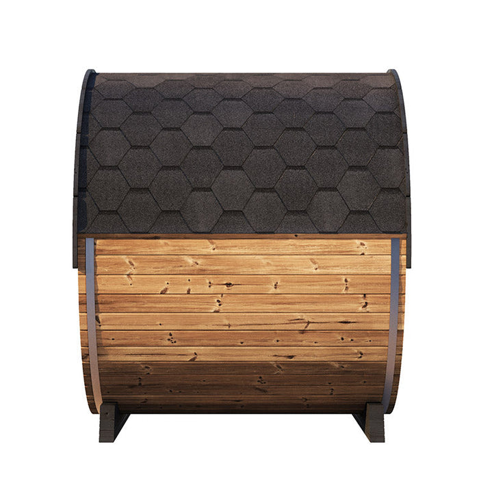 SaunaLife 6-Person EE8G ERGO Elegance Series Barrel Sauna
