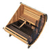 SaunaLife 6-Person EE8G ERGO Elegance Series Barrel Sauna